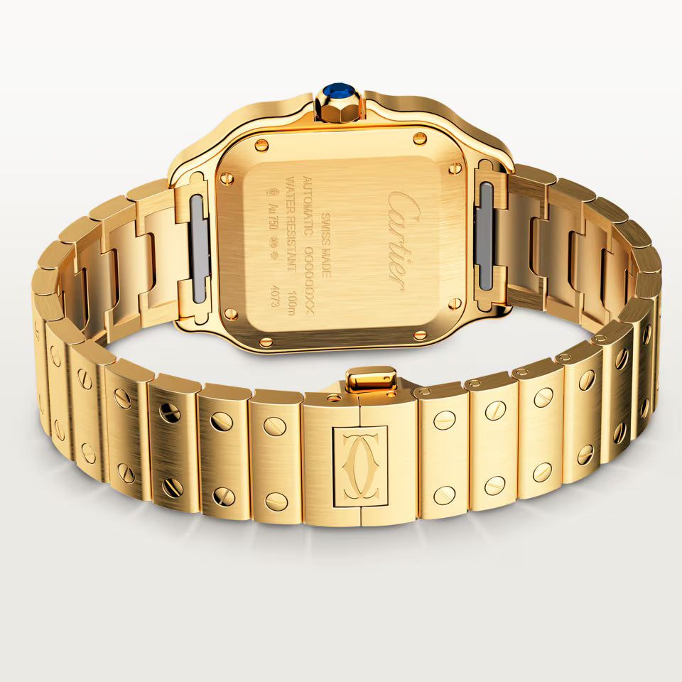 Cartier Santos Gold
