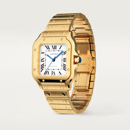 Cartier Santos Gold