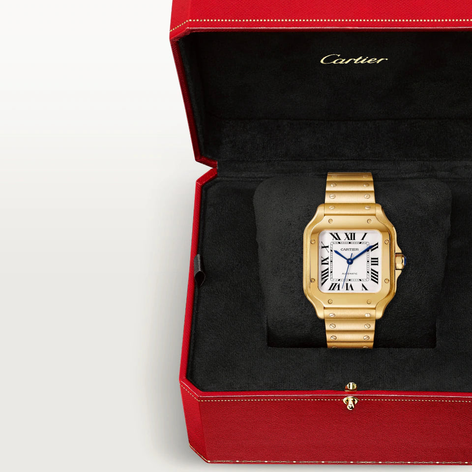 Cartier Santos Gold