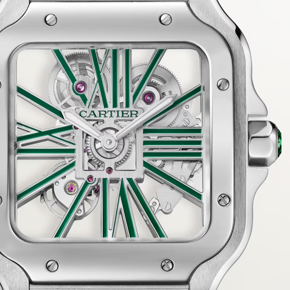 Cartier Santos skelett