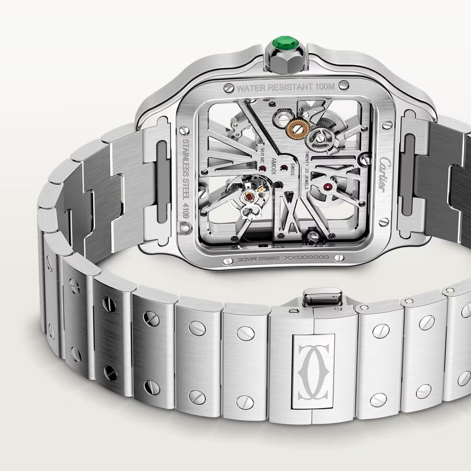 Cartier Santos skelett
