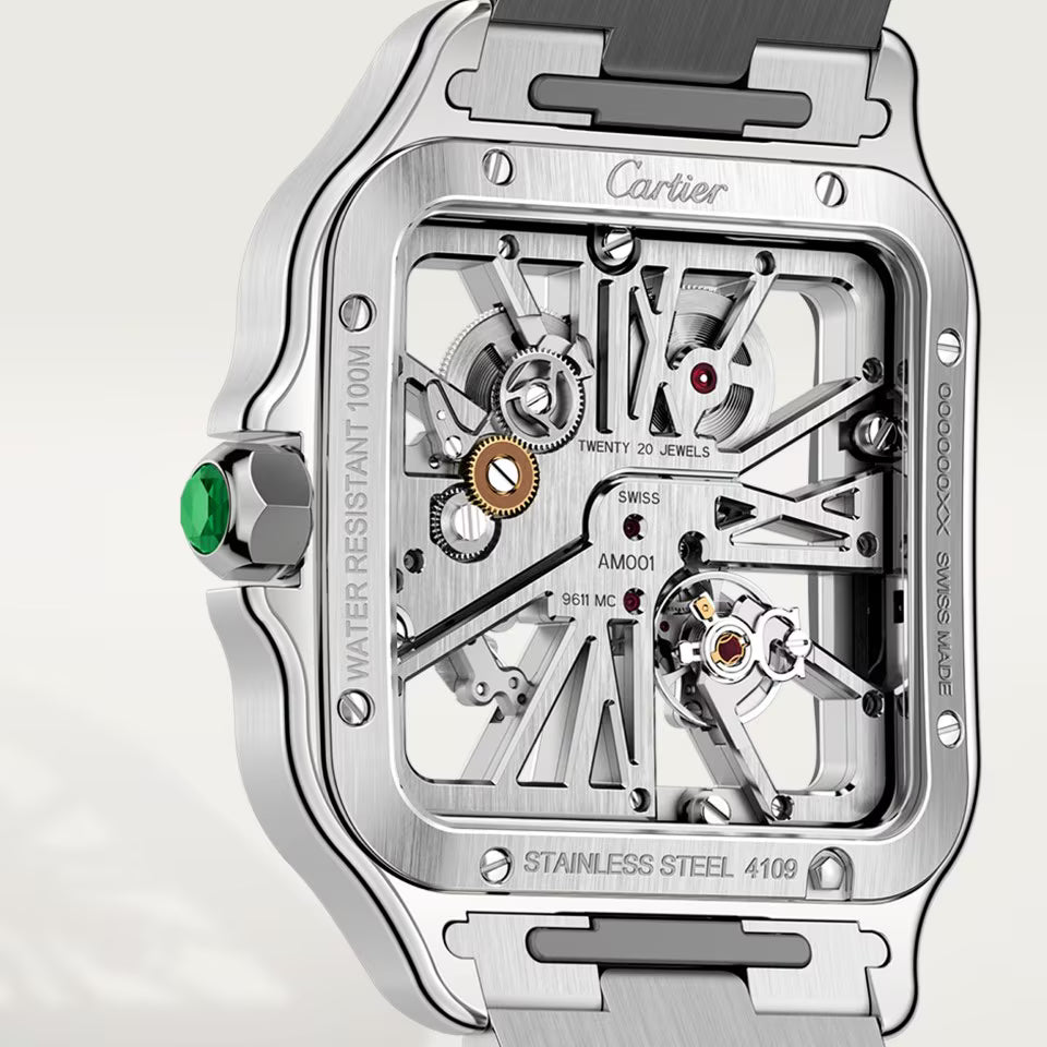 Cartier Santos skelett