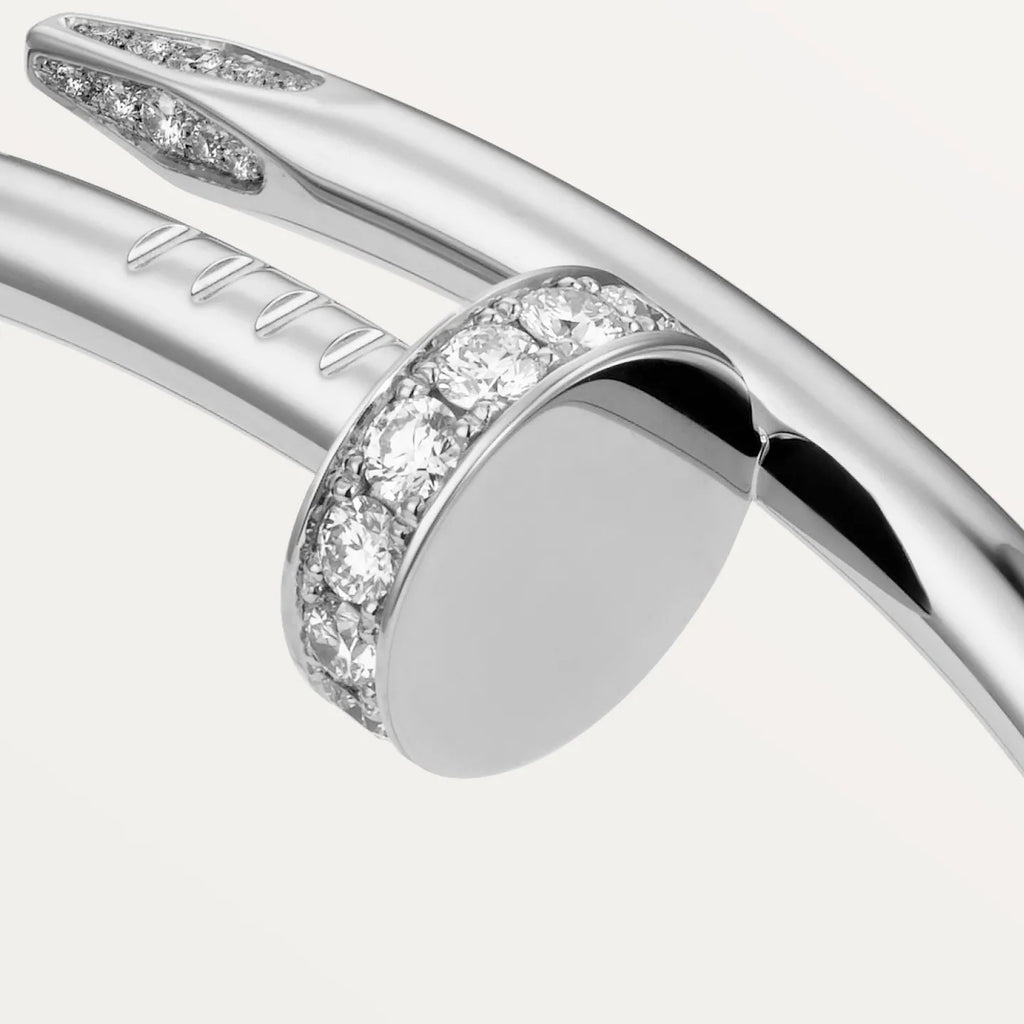 JUSTE UN CLOU ARMREIF, KLASSISCHES MODELL, MIT DIAMANTEN