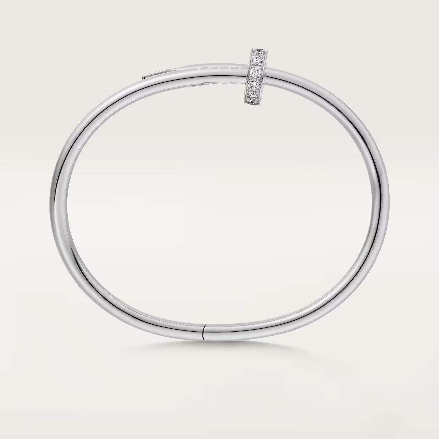 JUSTE UN CLOU ARMREIF, KLASSISCHES MODELL, MIT DIAMANTEN