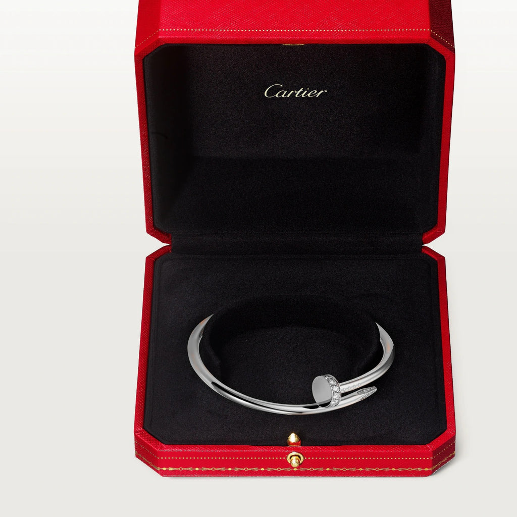 JUSTE UN CLOU ARMREIF, KLASSISCHES MODELL, MIT DIAMANTEN