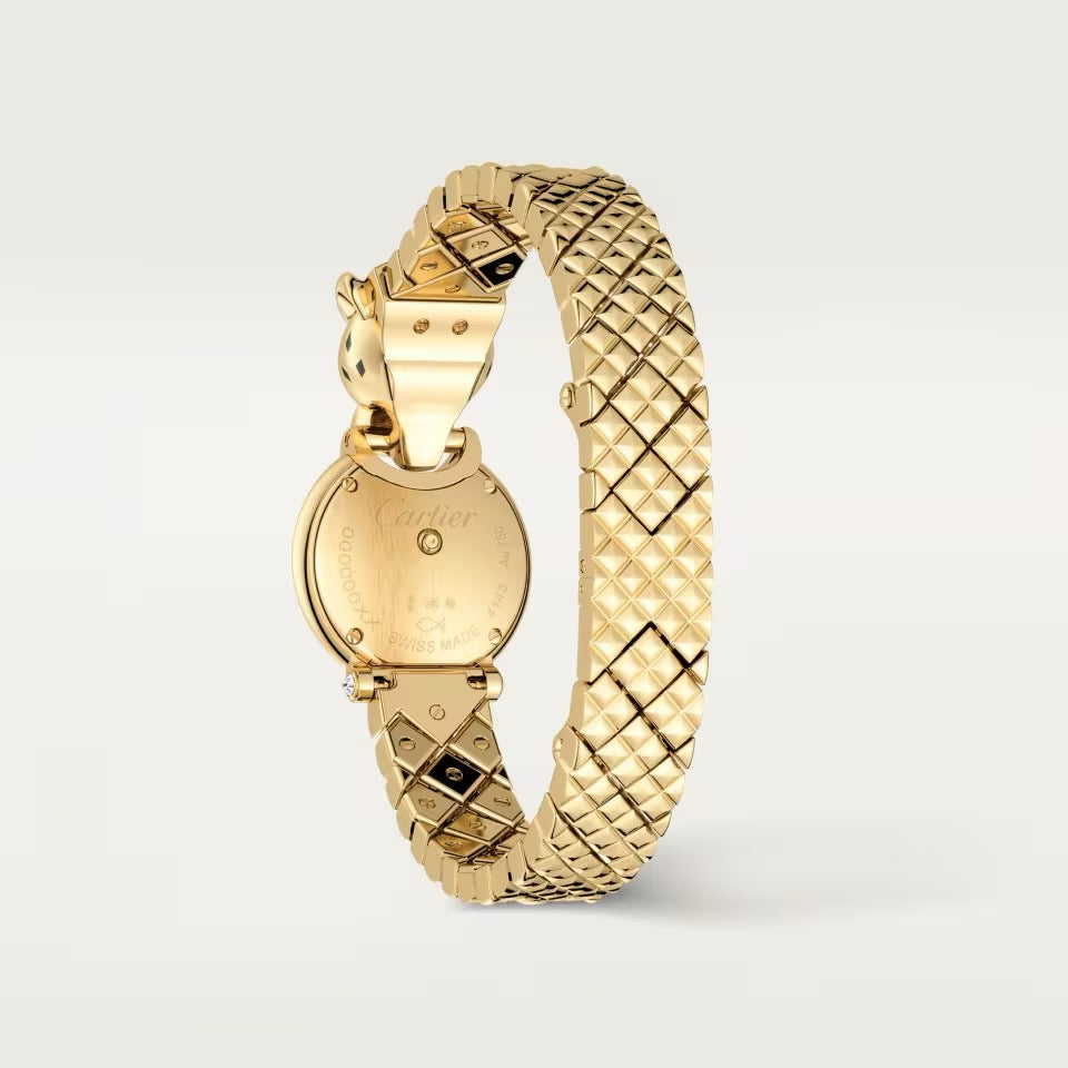 La Panthère de Cartier – Schmuckuhr in 750er Gelbgold